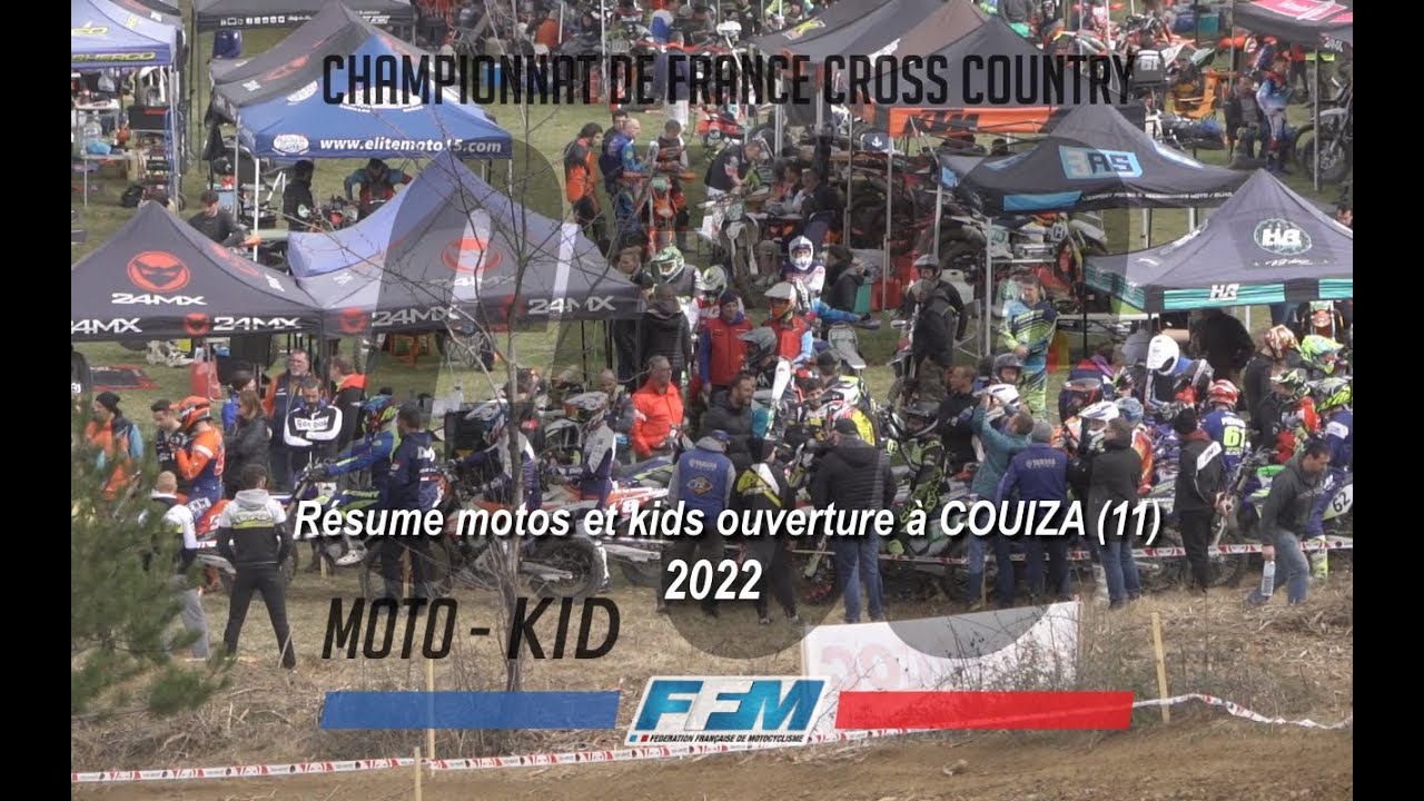CROSS COUNTRY motos et kids COUIZA (11) 27 février 2022