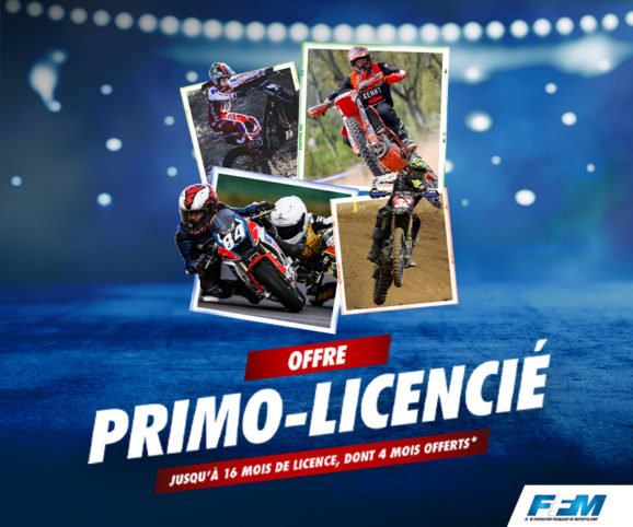 OFFRE PRIMO-LICENCIÉ : JUSQU’À 16 MOIS DE LICENCE DONT 4 OFFERTS !