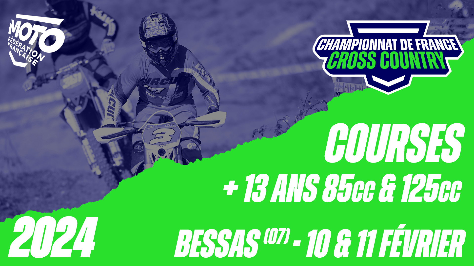 Courses +13 ans 85cc & 125cc – Bessas