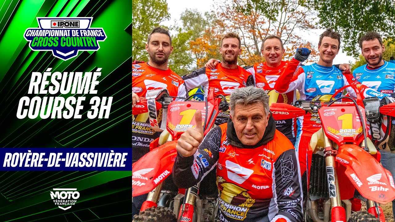 Résumé Course 3h – CFCC IPONE – Royère-de-Vassivière (23)