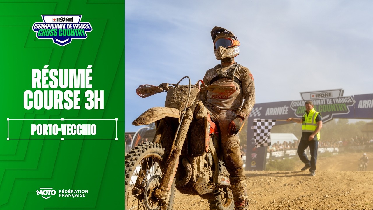 Championnat de France Cross Country IPONE 2026 // Résumé Course 3H