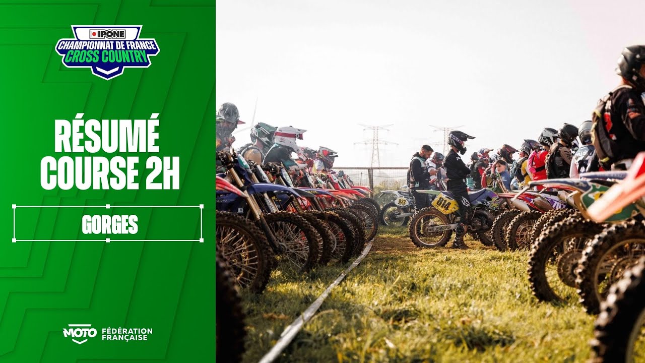Résumé Course 2H – Championnat de France Cross-Country Ipone 2026 / Gorges